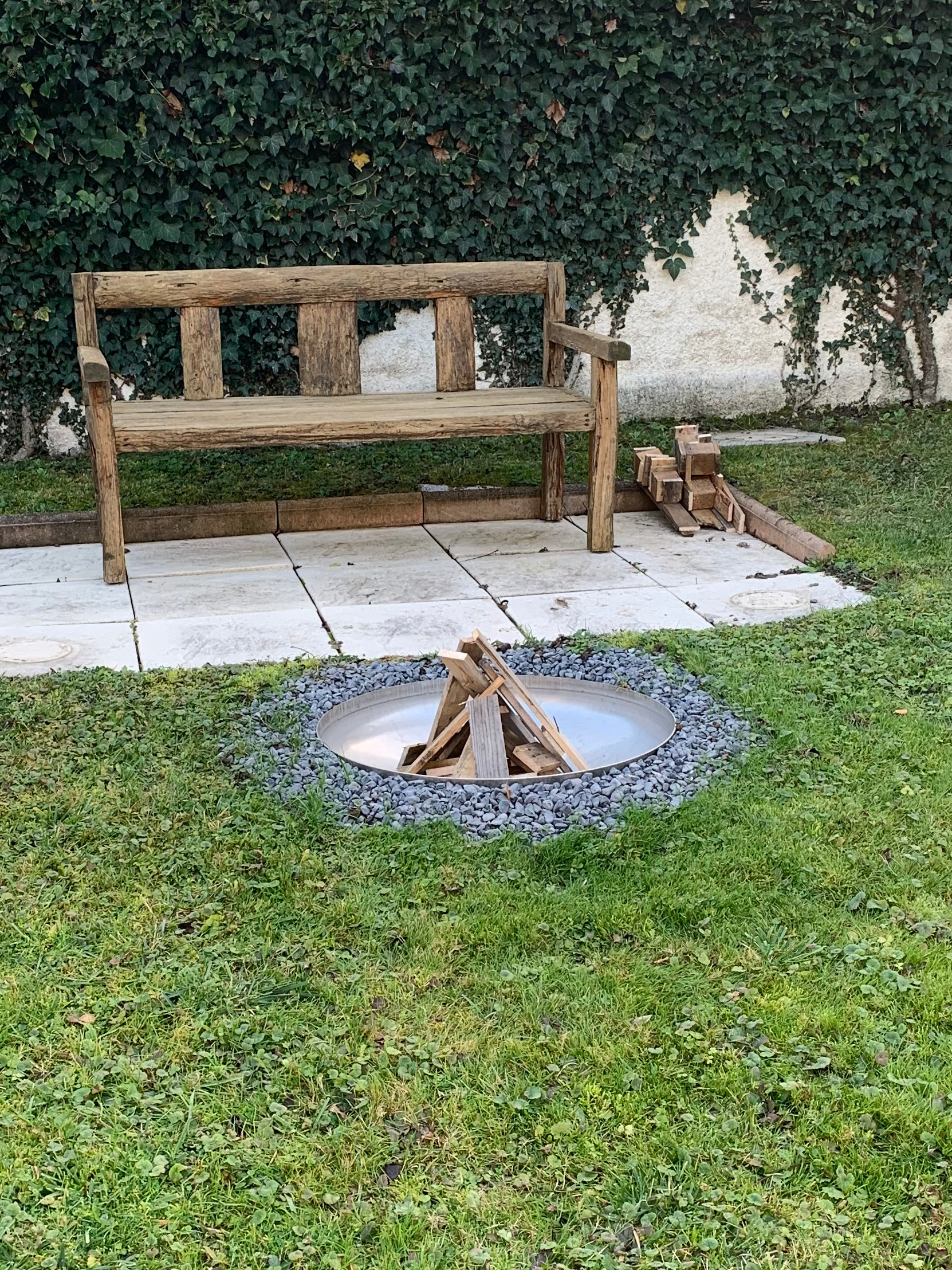 Feuerschale Garten